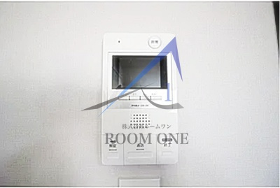 プレール・ドゥーク志村三丁目のセキュリティ|モニター付きインターホンです。