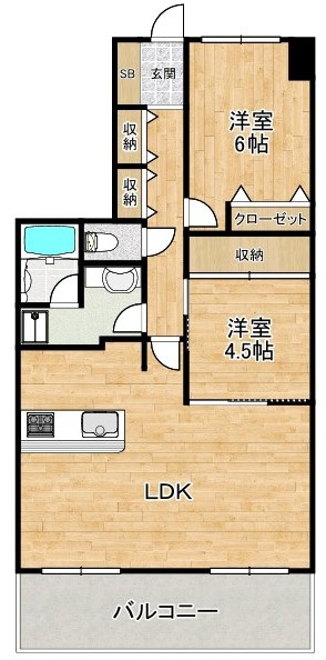 アルファステイツ朝霧丘の間取り