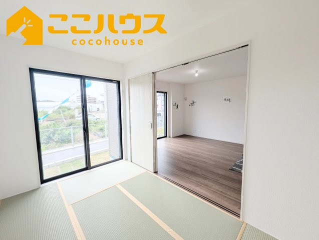 豊見城市渡橋名浜原　新築戸建て　全39区画　26号棟の和室|和室5帖