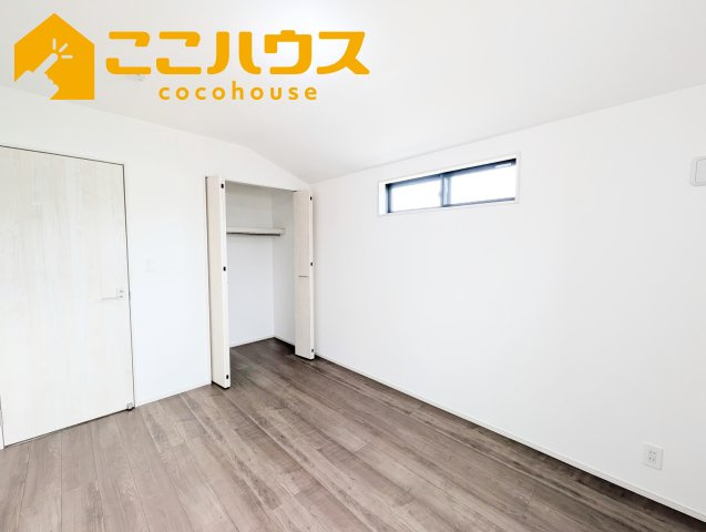 豊見城市渡橋名浜原　新築戸建て　全39区画　26号棟の収納|洋服が多い方でも安心の収納力