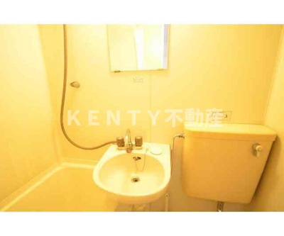 【洗面所】 | ドエルイン大井町 | スペースが確保できる洗面所です