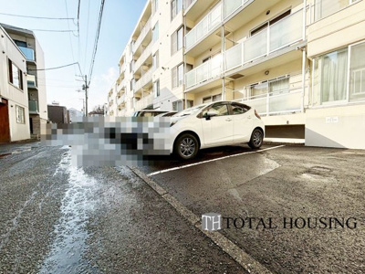 【駐車場】 | ナカビシグランドハイツ琴似 | 平面駐車場です。