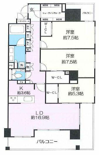 横浜市神奈川区星野町の中古マンションの画像