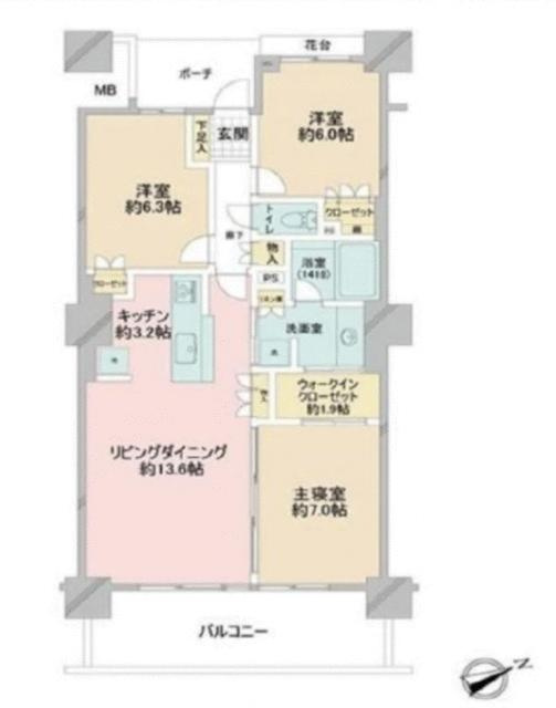 横浜市神奈川区橋本町２丁目の中古マンションの画像