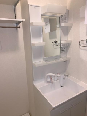 【洗面所】 | カーサ マロン | 使いやすい洗面所です