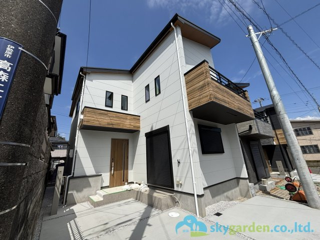 伊勢原市第3高森　新築戸建　全3棟1号棟の外観