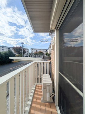 【バルコニー】 | クッキーハウス | 広々としたバルコニーです