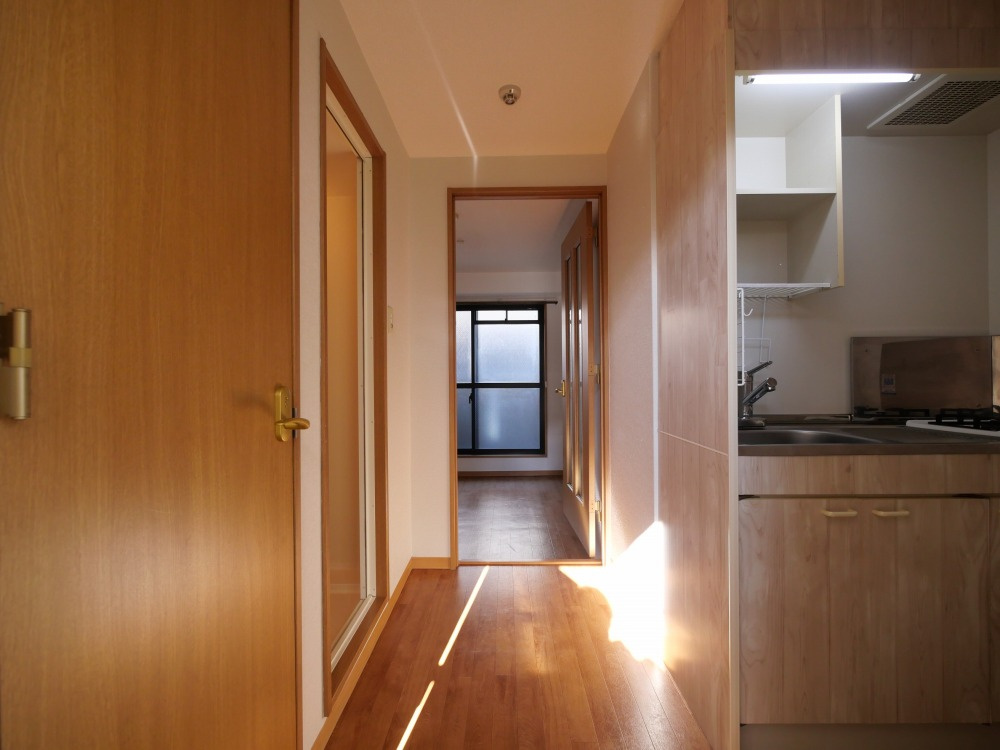 ドムール緑橋の玄関