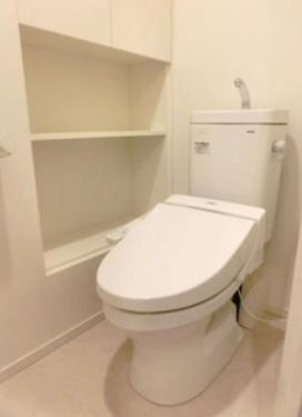 【トイレ】 | パークアクシス押上レジデンス | 落ち着いた色調のトイレです