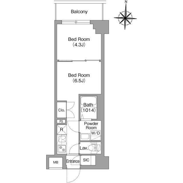 BPRレジデンス大島の間取り