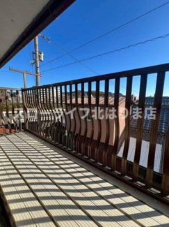 【バルコニー】 | 西脇市高田井町　貸家