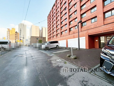 【駐車場】 | パーソナルステージ中島公園グレイス | 平面駐車場です。