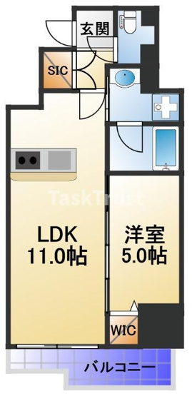 【間取り】 | フェルザ福島