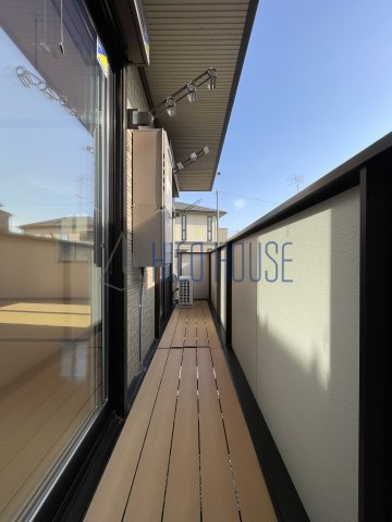 シャインアイリスⅡのバルコニー