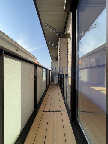 シャインアイリスⅡのバルコニー