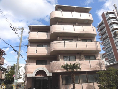 【外観】 | ジョイフル上新庄 | お洒落なデザインの外観です