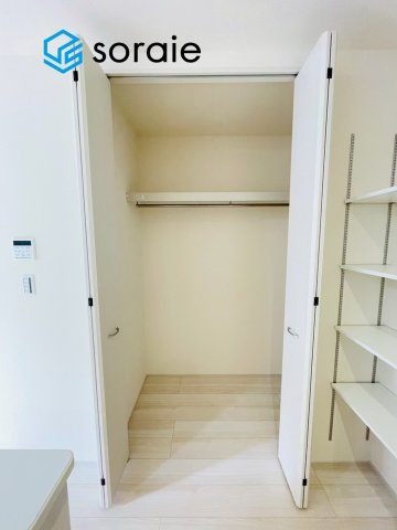 狭山水野第12期　新築戸建　リーブルガーデンの収納|1/31　撮影