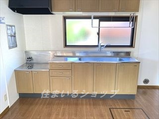 グリーンパーク奥田のキッチン|ワイドキッチン