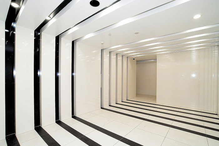 ステージグランデ清澄白河アジールコートのロビー