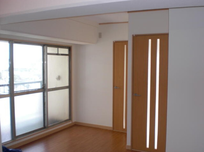 岡本マンションのバルコニー