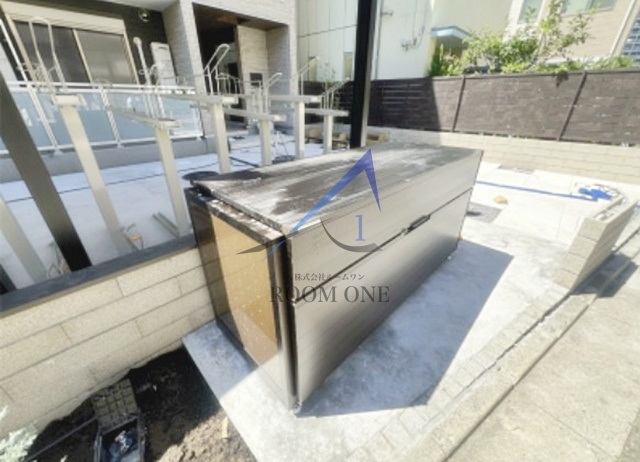 リブリ・青砥のその他共用部分|敷地内ゴミ置き場です。