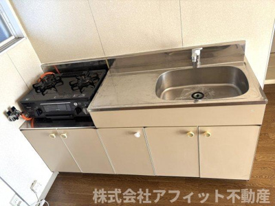 【キッチン】 | ファミールすみれ | 二口ガスコンロ