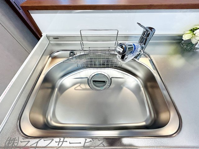 【キッチン】 | ハイム北野 | キッチンシンク／浄水器付水栓搭載