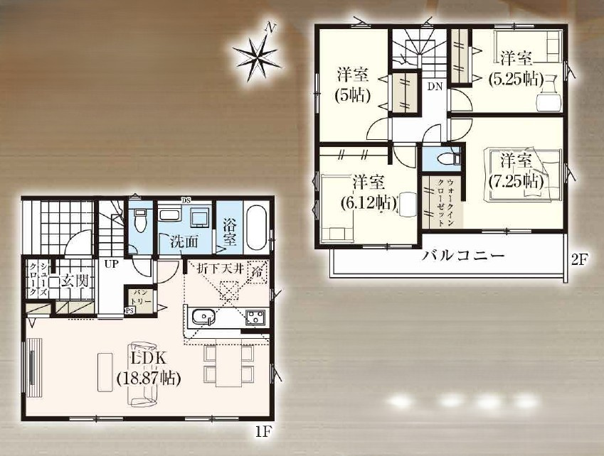 越谷市弥栄町2丁目新築戸建　1号棟