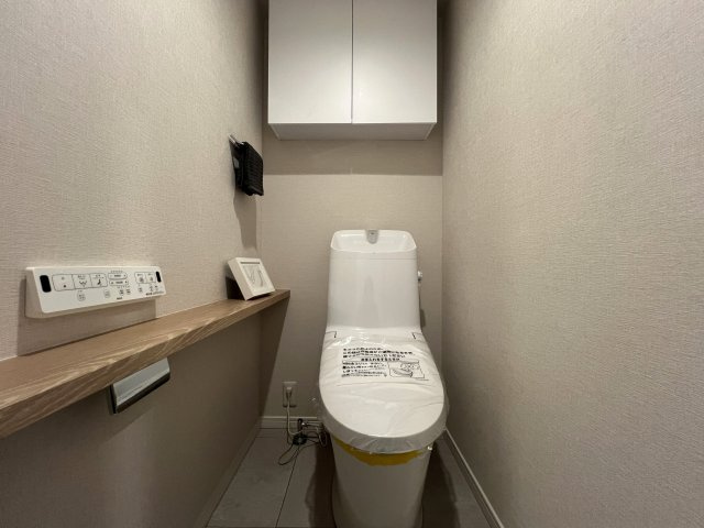 北山田の綺麗な街並みに佇むマンション【ビューリッシュ港北ニュータウンアジュリーヌ】のトイレ|トイレもきれいです