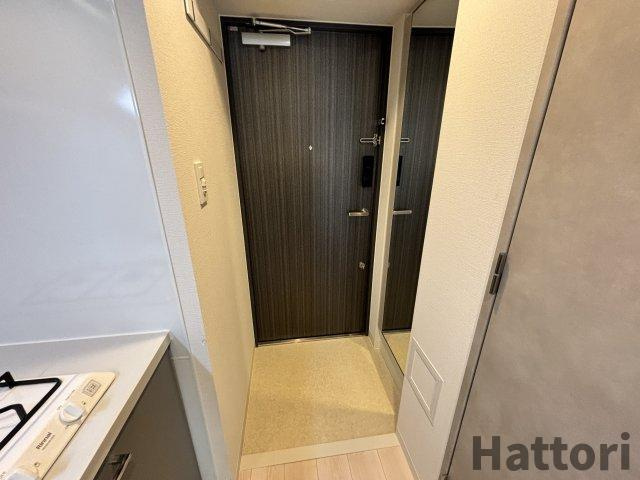 エスリードレジデンス梅田クラスシティの玄関