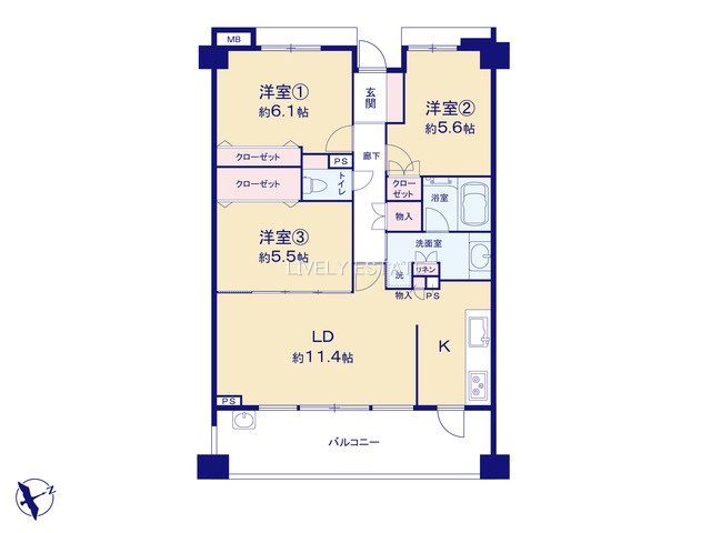 D’クラディア越谷Ⅱ