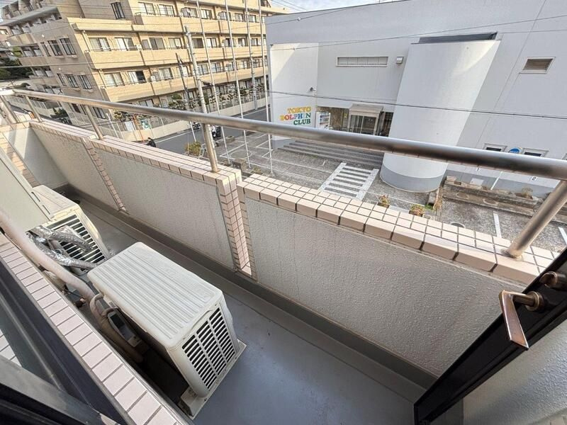 グランドハイツ氷川台のバルコニー