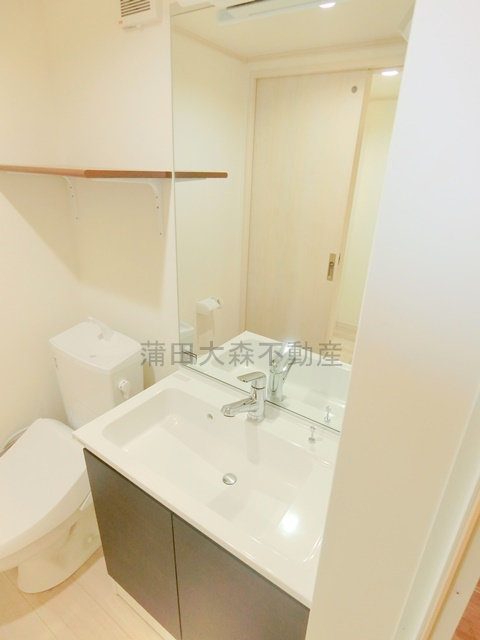 ハーミットクラブハウス羽田（仮）の洗面所