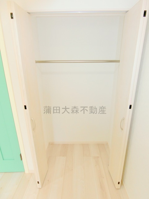 ハーミットクラブハウス羽田（仮）の収納|洋室収納　クローゼット