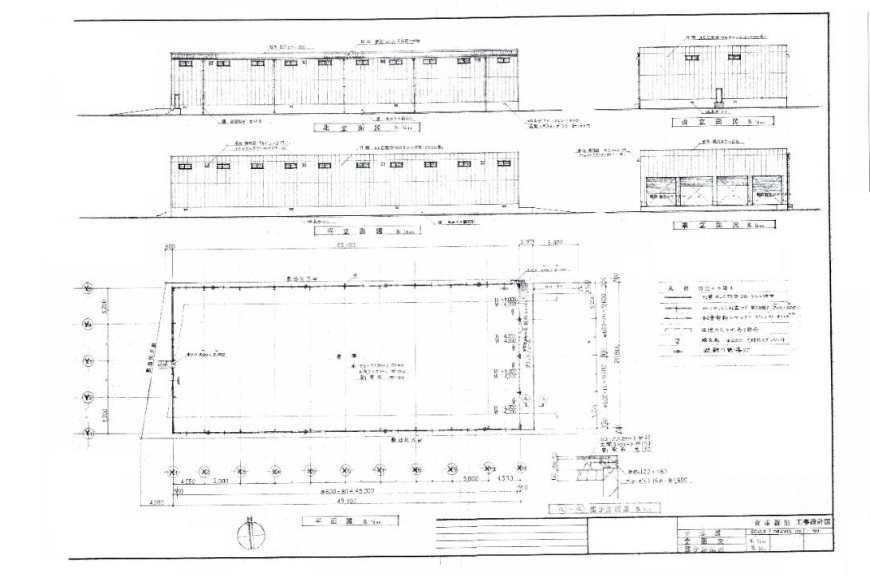 門真市桑才新町26-3貸倉庫・事務所の間取り