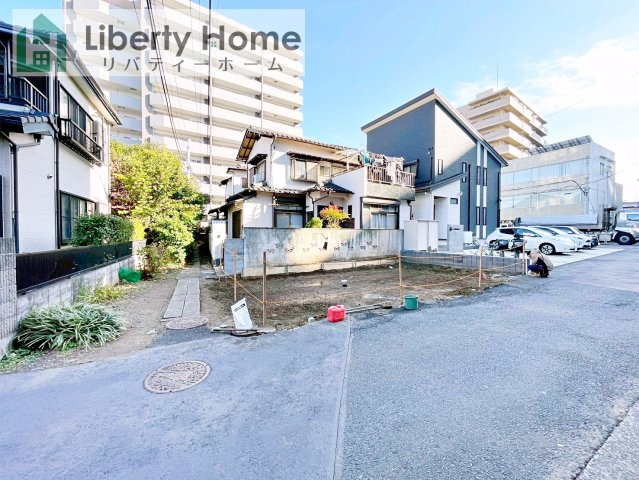 松戸市根本　建築条件付売地の外観