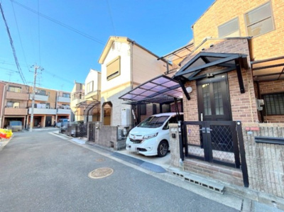 【前面道路含む現地写真】 | 枚方市松丘町戸建 | 前道も広いので駐車も楽々♪