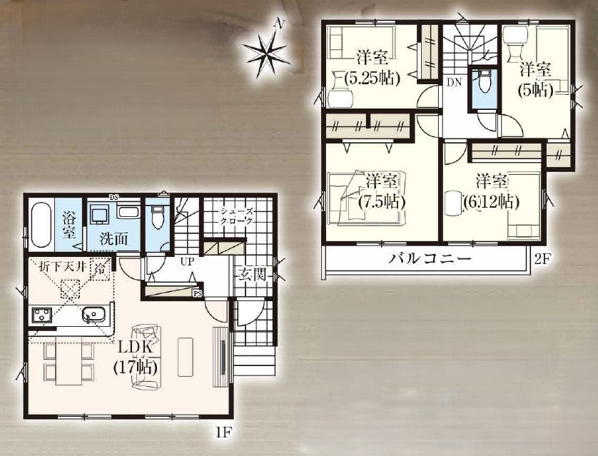 越谷市弥栄町2丁目新築戸建　2号棟