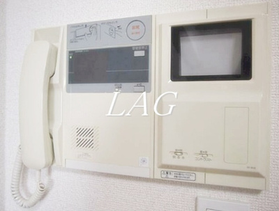 【セキュリティ】 | ルーブル芝公園 | モニターつきインターホンです。