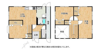 【間取り】 | 近江八幡市多賀町　中古戸建