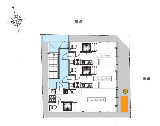 Heim-MY DREAM HOUSEの区画図