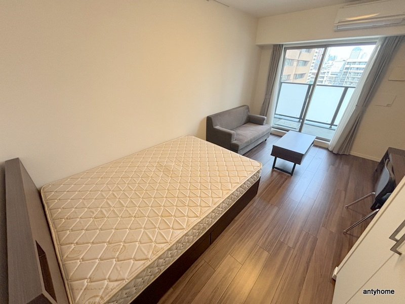 パークアクシス大阪新町　仲介手数料無料の寝室