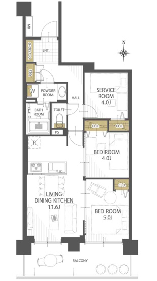 【間取り】 | パーク・エステート上板橋（成増店） | ※図面と現況が異なる場合は現況優先となります。