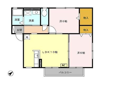 【間取り】 | カーサベルデA