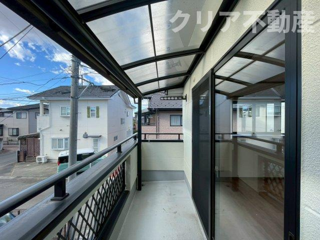 【バルコニー】 | 前橋市箱田町　中古住宅