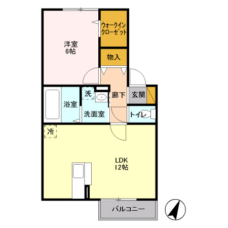 【間取り】 | メゾンふじ