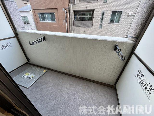 Uresidence京橋のバルコニー