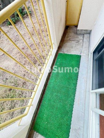 フタミハイツのバルコニー