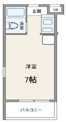 ダイドーメゾン御影２の間取り