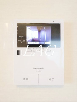 【セキュリティ】 | センチュリーコート | モニター付インターホンです。